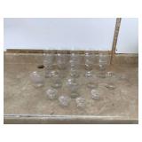 Etched wine glasses
