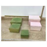 Set 1 Small medium large nesting boxesSet 2