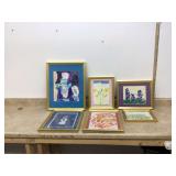 FRAMED CHILDREN’S ART