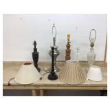 Mid Century Modern Assorted Table Lamps and PartsBy optimizing the title
