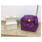 Small seating furniture pieces