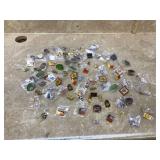 Assorted McDonalds pins from the past