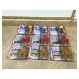 Collection of McDonalds TY Beanie Babies representing different countries