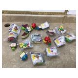 Vintage Happy Meal toys from 1992 featuring food fundamentals