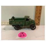 Heavy-duty dump truck for hauling materials