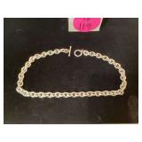 Shiny silver necklace