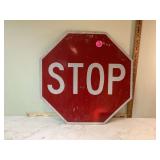 “STOP” ROAD SIGN