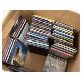 Various music genres on CDs