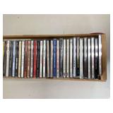 Top 31 country music CDs in crate
