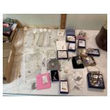 Fresh collection of various costume jewelry necklaces