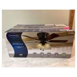 42 ceiling fan in oil rubbed bronze brand new