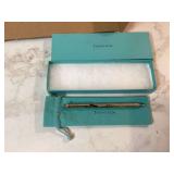 Tiffany sterling silver pen vintage costume jewelry