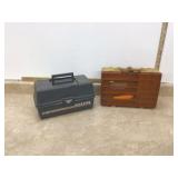 2 TACKLE BOXES