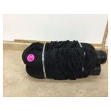 textured dark flexible drain hose