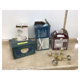 Vintage Mid Century Modern Light Fixtures and Ceiling Fan