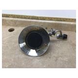 Portable propane heater for outdoor use