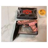 PINK CAMO GUN KNIFE