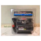 MINI AIR COMPRESSOR WITH GAUGE - TOOLS