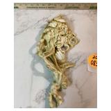 Old Tuscan wood sculpture of leaf goddess