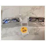2 NEW PAIR OF +300 READING GLASSES