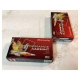 40 rounds of Hornady 222 Rem ammunition
