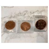 3 999% COPPER ROUNDS - COLLECTIBLES