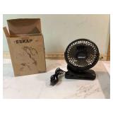 NEW BLACK DESK FAN - HOUSEHOLD MISC