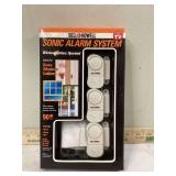 WIRELESS SONIC ALARM SYSTEM