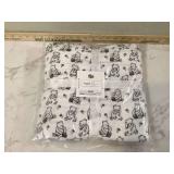 Soft cuddly Winnie the Pooh baby blanket