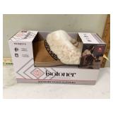 WOMEN’S SIZE XL MEMORY FOAM SLIPPERS