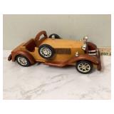 Classic wooden toy car