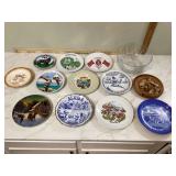 Collectible plates and bowl