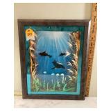 FRAMED UNDERWATER ART