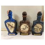 1 Collectible duck-shaped Jim Beam bottles2 Retro duck-themed