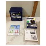 Automatic door opener mobile payment device portable game board