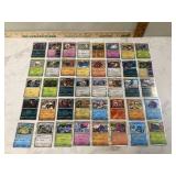 Shiny holographic Pokemon cards