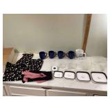Kitchen accessories wine oven mit and apron set plastic storage containers