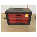 TOOLBOX WITH CRAFTSMAN SOCKETS - TOOLS