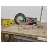 VINTAGE TIRE DISPLAY HOLDERS - TOOLS