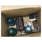 VARIOUS INSULATORS - TOOLS