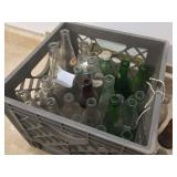 OLD MEDICINE BOTTLES - GLASS