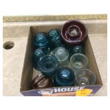 OLD INSULATORS - GLASS