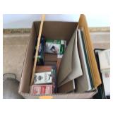 office supplies and kitchen strainer