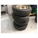 Set of 4 Chevy C10 tires size 215 75R