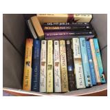 Storage bin for Nicholas Sparks books
