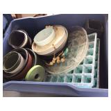 Seed starter kit in tote