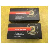 37 rounds of Winchester 22-250 Remington ammunition
