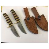 DAMASCUS KNIFE - SPORTING GOODS