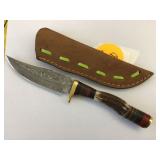 DAMASCUS KNIFE - SPORTING GOODS