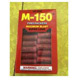 BOX OF 36 M-150 FIRECRACKERS
